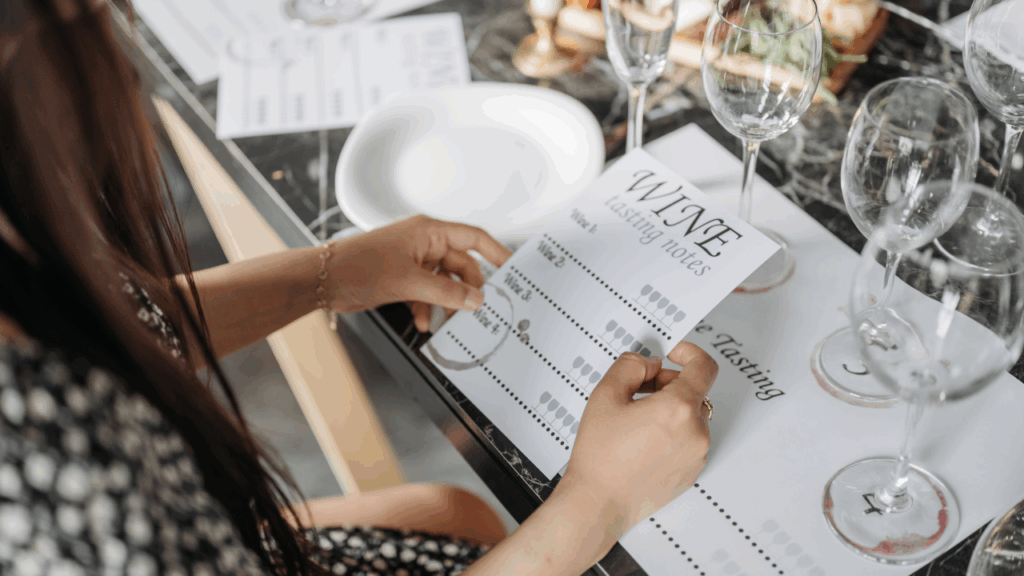 host a wine tasting at home