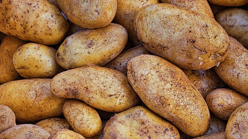 potatoes, raw material in vodka