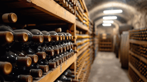 vieillissement du vin en cave