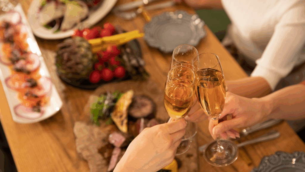 dégustation et accords avec le Champagne