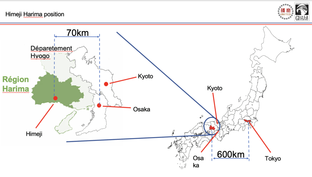 Harima sake map
