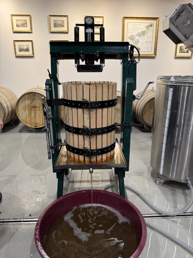 vinification du tokaji aszu