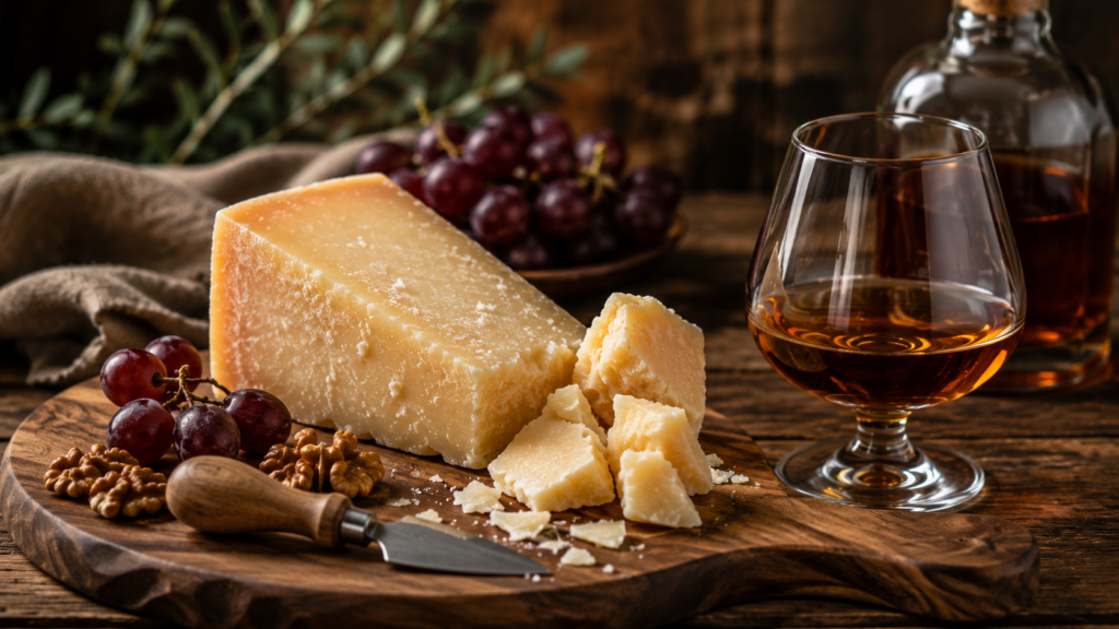 cheese and drinks pairings: spirits