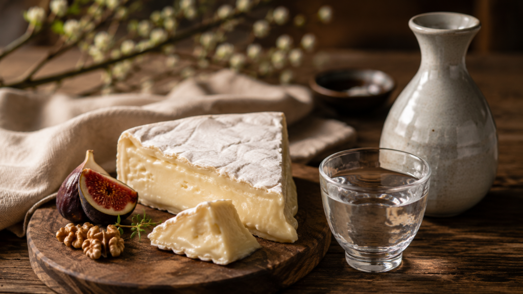 cheese and drinks pairings: sake