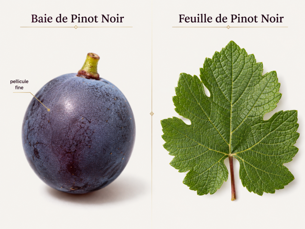 pinot noir : caractéristiques