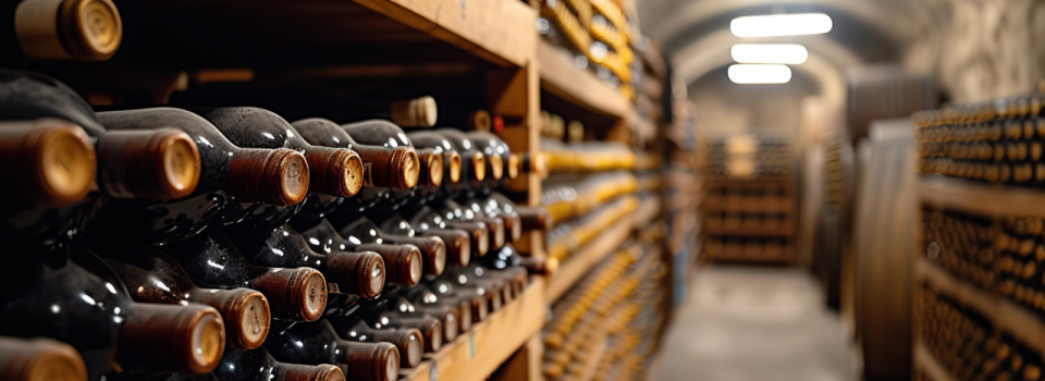 vieillissement du vin en cave